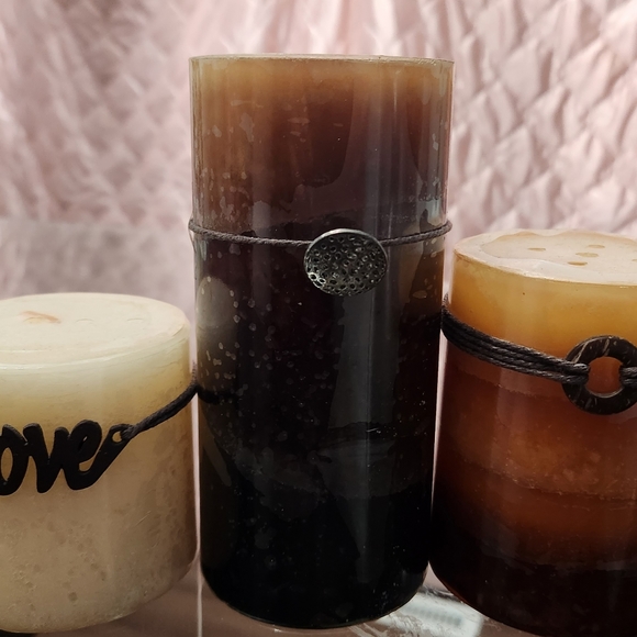 Set of 3 candles - Picture 4 of 5